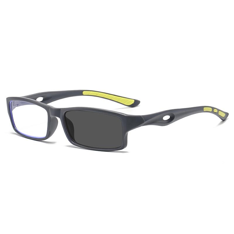 

Anti-Blue Light Multi-Focus Color-Changing Reading Glasses Men S Far And Near Reading Glasses Elderly Sports Reading Glasses gray flat light 0 degrees