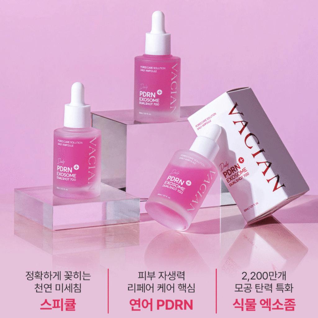 [VACIAN] PDRN Exosome Dual Shot 700 Ampule 30ml