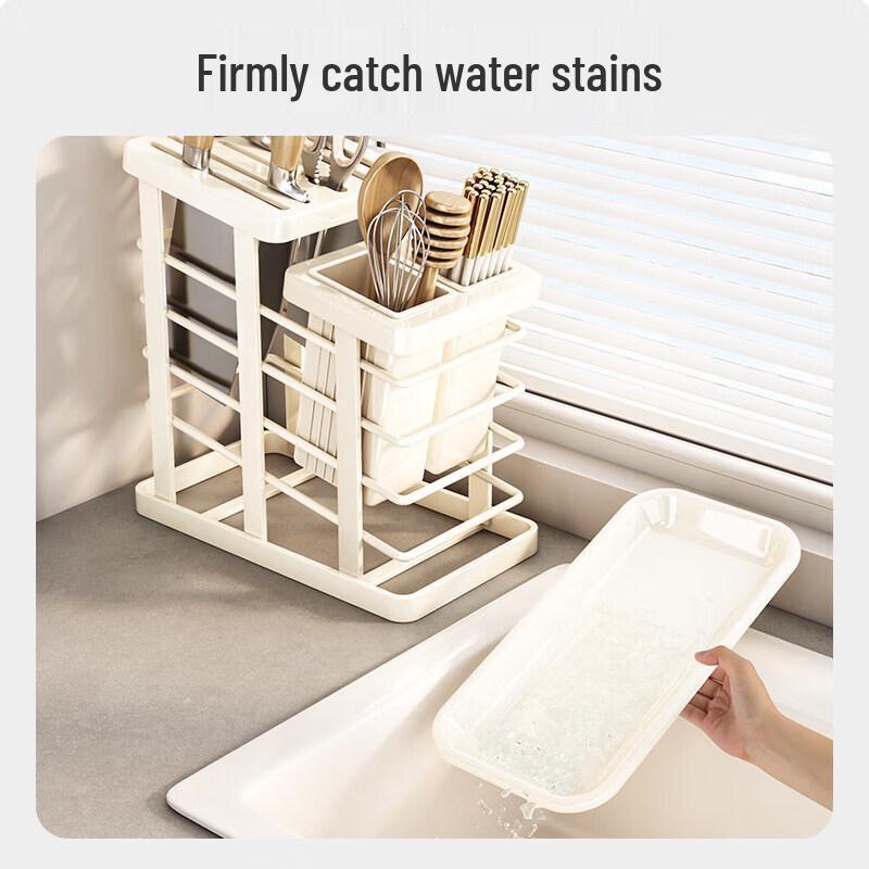 Multifunctional Kitchen Countertop Knife and Utensil Organizer