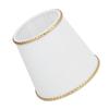 6Pcs E14 Fabric Lamp Shade Clip On Lampshades for Home Hotel Hall Office Decoration