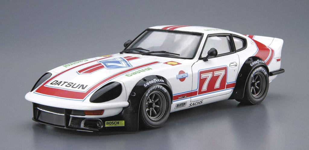 Aoshima Bunka Kyozaisha Modelová řada vozů SP Nissan S30 Fairlady 280Z Special 1975 Plastikový model 1/24