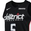 New Nike Basketball Jersey 2018/19 Season, Washington Wizards, Bobby Portis Size 5 Men's Black AJ4651-010