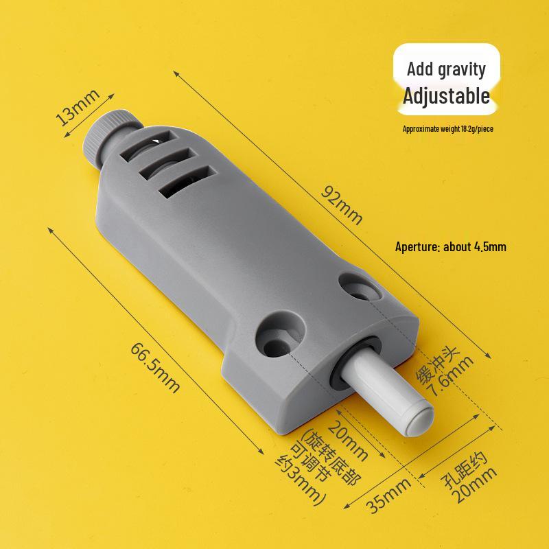 Kinnart Adjustable Silent Damper for Sliding and Push-Pull Doors - Anti-Collision Buffer & Rebound Stopper