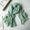 Retro Style Korean Modal Scarf Shawl Wrap Unisex Decorative Strip Scarves for Men and Women