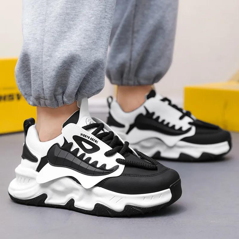 Classic Hot Selling Men's Shoes Lightweight and Comfortable Sports Skateboard Shoes for Teenagers Students Casual Running Shoes
