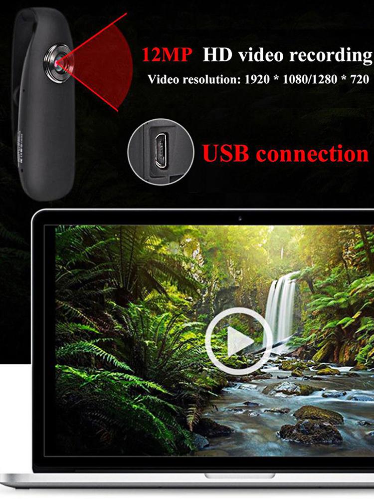 Mini Camera Motion Activate Portable Pocket Body Cams Loop Recording Mini Camcorder High Speed Portable Law Enforcement Recorder