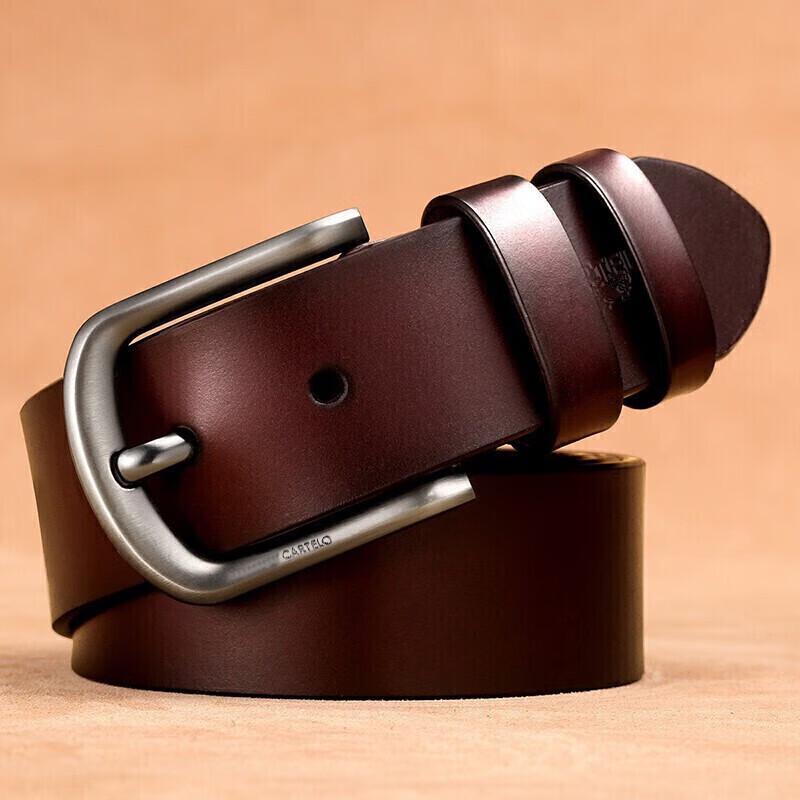 Cartelo Men's Pin Buckle PU Leather Belt