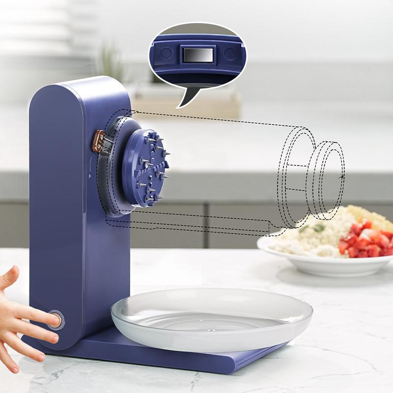 Elektrische kleine Smoothie-Maschine, multifunktionale Dessertmaschine, kommerzieller 2-in-1-Eiszerkleinerer für den Heimgebrauch