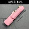 Pool Cue Case for 1/2 Billiard Stick Billiards Supplies Portable with External Pocket Wear Resistant Snooker Stick Storage Bag