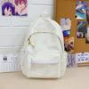Schoolbag Korean Ins Personality Gentle Lace Junior High School Backpack Large Capacity Middle School School Bag Women's Backpack