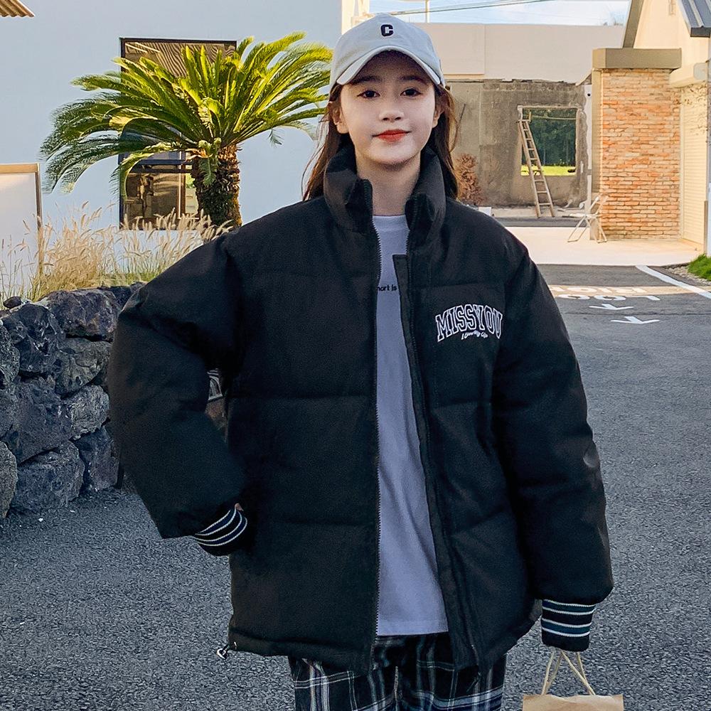 Cotton Clothes Women's 2025 New Winter Korean Version Student Loose Slimming Warm Bread Jacket Thickened Down Cotton Jacket