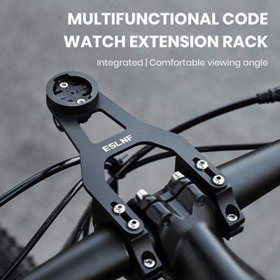 Supporto per computer da bici Antiruggine Resistente alla corrosione Universale Installazione semplice Supporto per tachimetro per cronometro