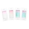 Gradient Pink and Green Straight Pencil Candle Party Gradient Pink and Platinum Candle