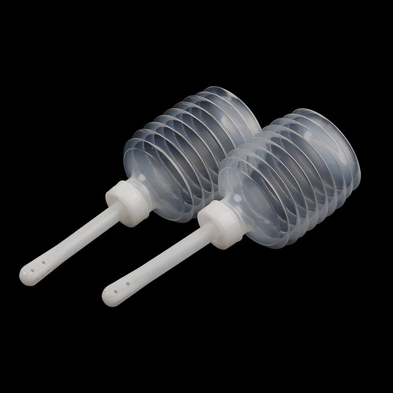 2Pcs Portable Pressure Washer Douche Cleaner Bottle  Universal 200Ml Enema Anal Vaginal Cleaning Kit