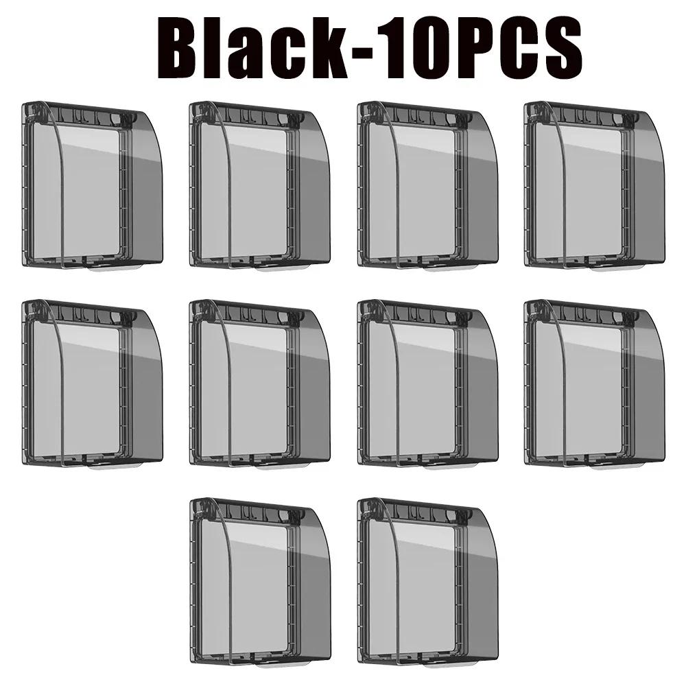 Waterproof Self-Adhesive 86 Type Socket Box Splash Proof Bathroom Plug Socket Enclosure Electronics & Instrument Protection