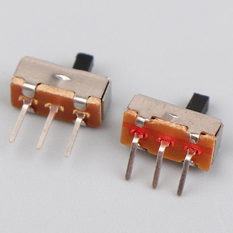 10Pcs Toggle Switch Ss12D00 Interruptor On-Off Slide Switch 3Pin 1P2T 2 Position