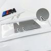 1PCS R--ABS Car Fender Side Emblem Rear Trunk Badge M Logo Sticker For Mini BMW M M3 M5 M6 E46 E90 F30 E36 Series X1 X3 X4 X5 X6