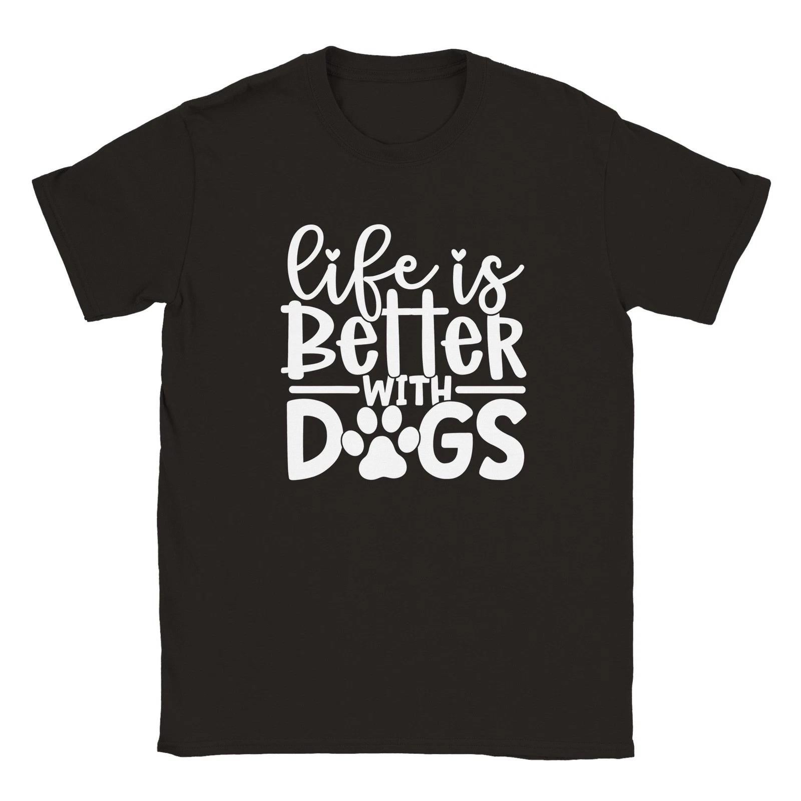 Life is Better with Dogs T-shirt XXXXL