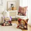 Zenless Zzz Eevelyn Custom Double Sided Print Square Pillow Cushion Cover