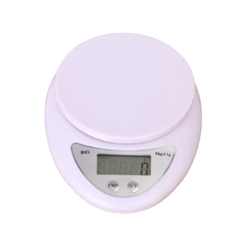 5kg/1g Portable Digital Scale Food Coffee Balance Measuring Weight Kitchen Scale Digital Baking Scale Kitchen Accessories Tools