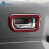 Real Soft Carbon Fiber Sticker Trim LHD RHD For Suzuki Jimny      2024 2025 Car Door Inner Handle Frame