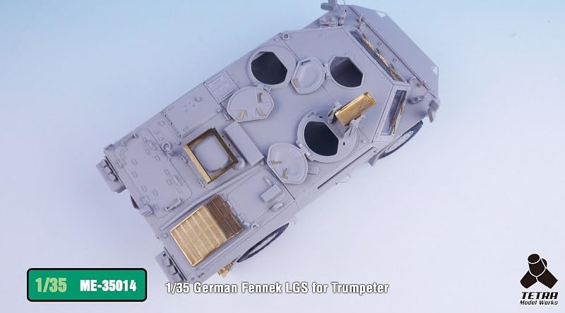 Tetra Model ME Series German Fennec Light Armored Reconnaissance Vehicle Plastic Model Parts ME3514 1/35 (TR)