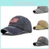 Baseball Washed Cap Old Embroidery Craft Cap Pure Cotton Material Comfortable