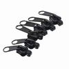 18x Zippers Sliders Zippers Repair Kits Zippers Pullers Replacement Zippers Teeth Zippers for Jackets Suitcases Jeans