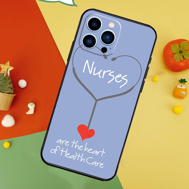 Nurse Medical Medicine Health Case For iPhone 15 16 11 13 12 14 Pro Max Mini X XR XS 7 8 Plus Back Cover Shell