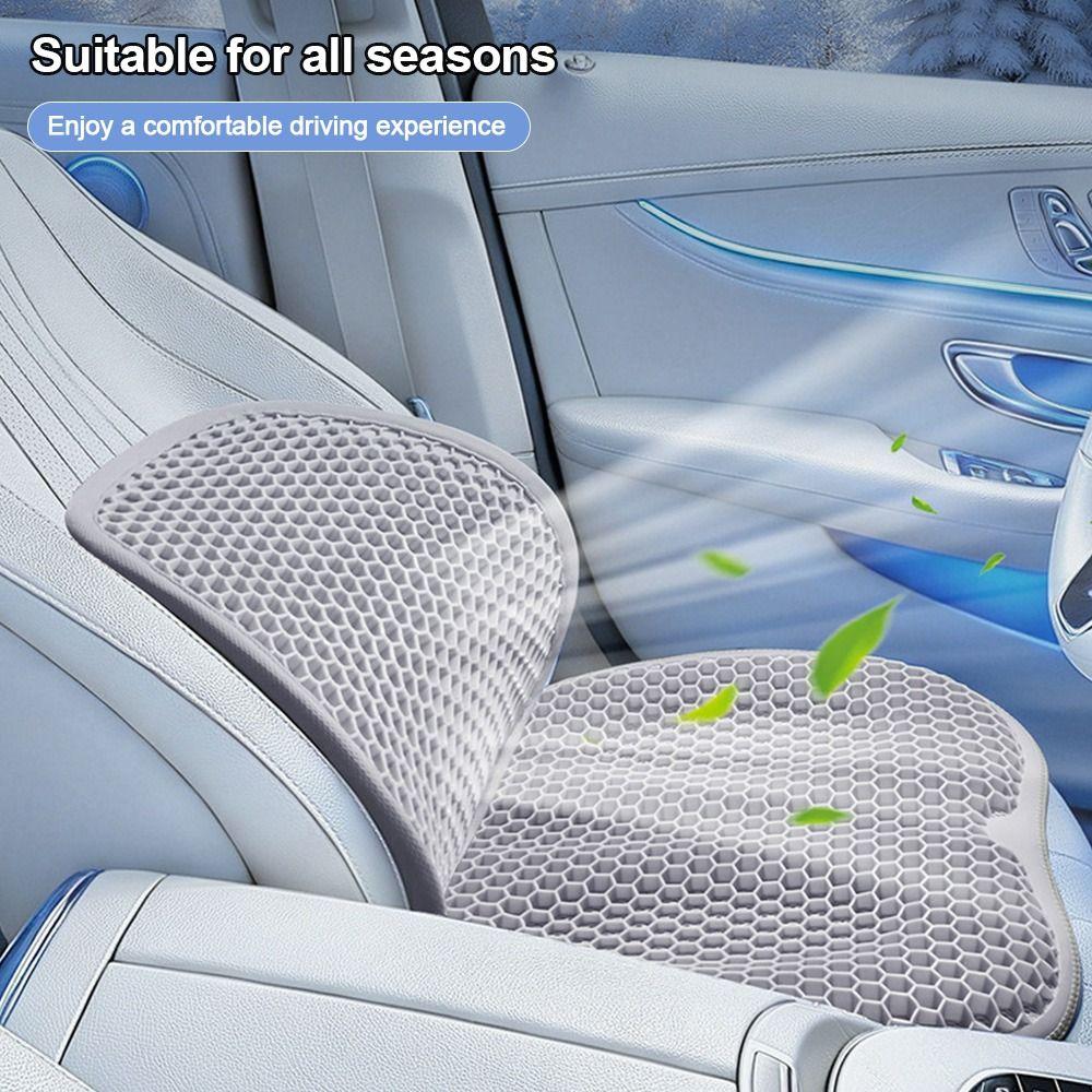 Breathable Gel Seat Cushion for Car Seat Soft Lumbar Support Office Chair Cushion  for Office Chair