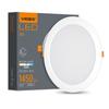 Oprawa Wpuszczana Biała Okrągła 22.2 Cm Wbudowany Led 18W Downlight Videx 4000K 2100Lm