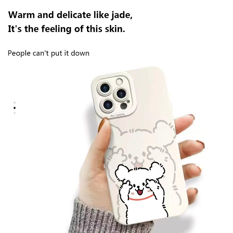 Dog Taking Photos Phone Case For Samsung Galaxy S25 S24 Ultra S23 FE S22 Plus S21 S20 A15 A35 A54 A55 Soft Silicone Bumper Cover