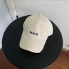 Fashion Hat Korean Four Seasons Versatile Big Head Circumference Face Embroidery Wide Brim Shade Baseball Cap Hat Fashion Casual Men's Blue