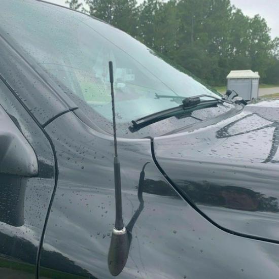 11" Car Antenna Mast Aerial Vehicle A/FM Roof Signal Radio Universal Booster Car