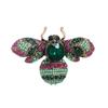 Vintage Full Diamond Insect Corsage Temperament Elegant Bee Brooch Cute Personality Accessories