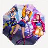 KPOP Hunter Fashionable Automatic Opening/Closing Folding Umbrella. Portable and Foldable, Ideal for Gift, Travel, and Daily Use.