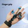 Silicone Grip Strength Trainer with 5 Elastic Finger Cot 3 Resistance Levels Adjustable Hand Therapy Rehabilitation Training Finger Stretcher