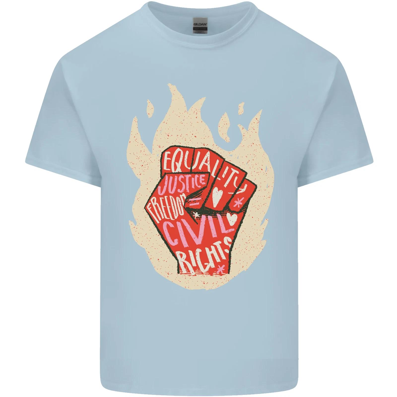 

Civil Rights Black Lives Matter LGBT Freedom Kids T-Shirt Childrens L