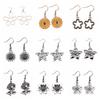 54 Styles Vintage Fashion Women Jewelry Flower Dangle Earring Drop Jewelry Accessories For Women Sunflower Rose Daisy Earrings