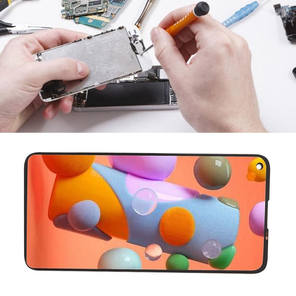 Telefoon Touch Digitizer Display 6.4in 1560 X 720P Hoge Helderheid Anti Kras Telefoon LCD Scherm voor Re