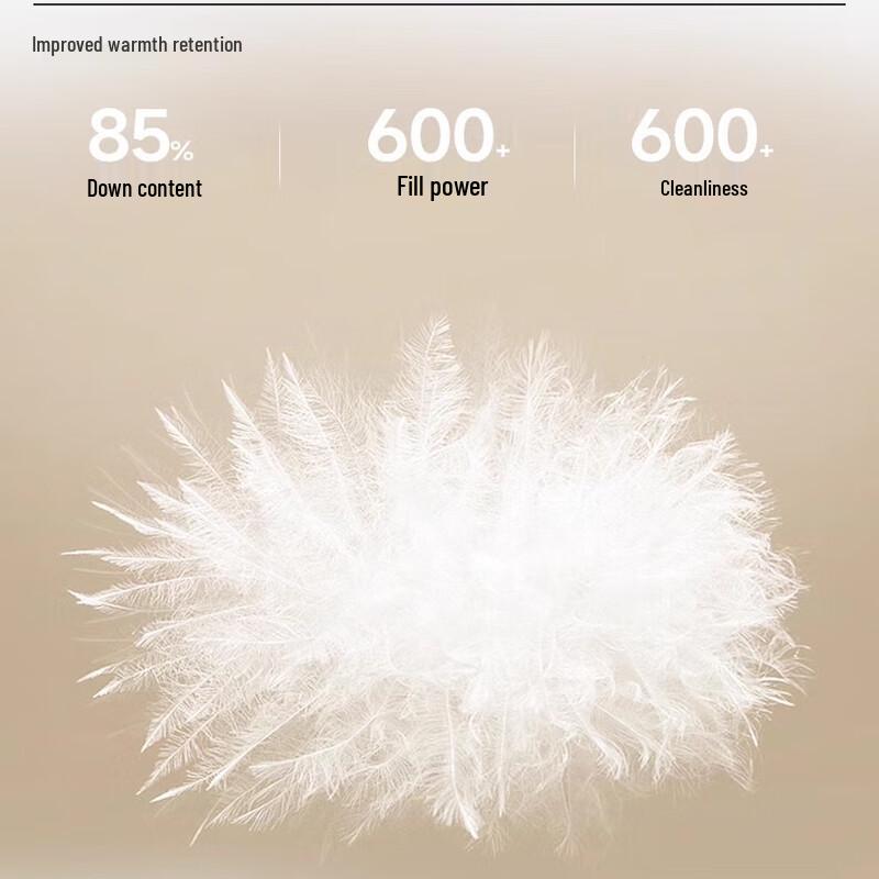 SNOWFLYING Unisex Short Hooded Down Jacket G X40146884FX