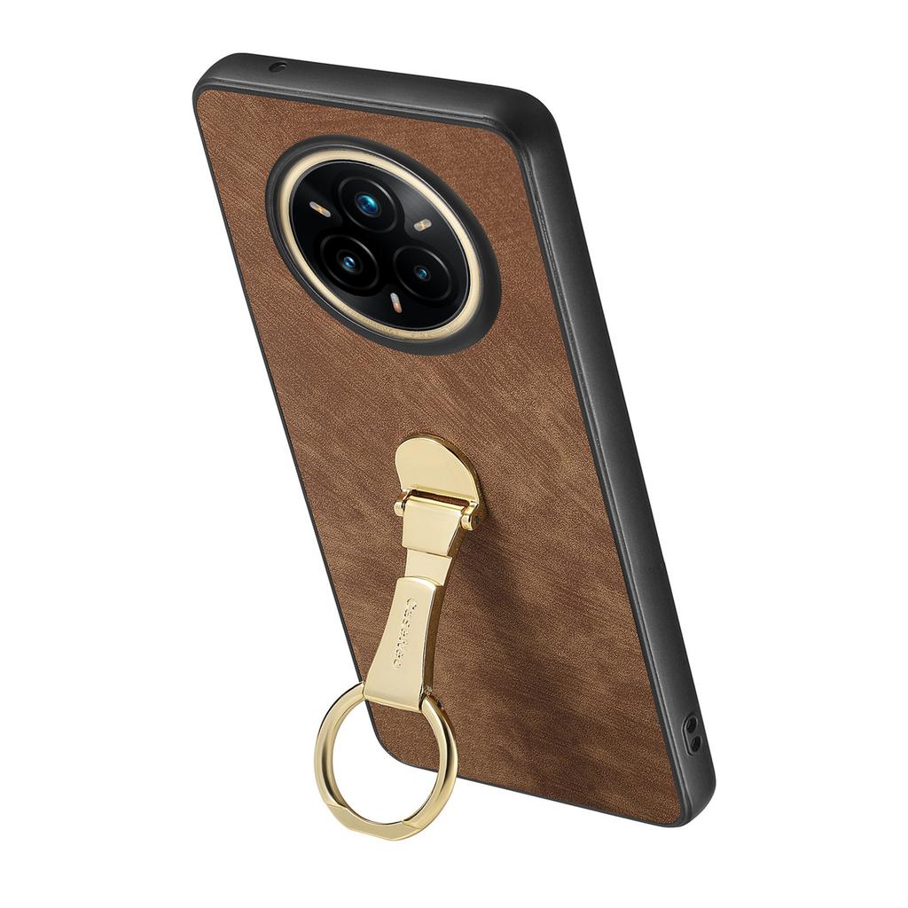 Pro Realme 14 Pro 5G Pouzdro CASENEO D22 Skládací Stojánek Retro Kožený Zadní Kryt Telefonu