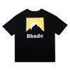 High Street Vintage T-Shirt Couples Loose Fit Crew Neck Short Sleeve Letter Print Casual Top