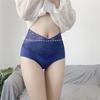 Underwear For Women Lace High Waist Briefs Tummy Control Butt Lift Sexy Large Size Cotton Panties