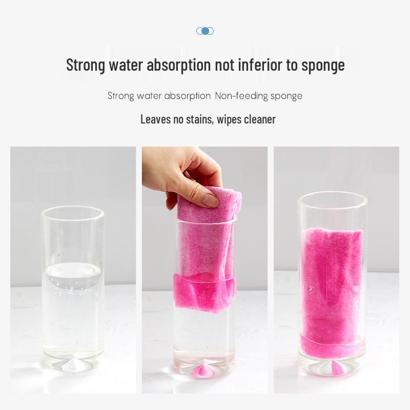 Multi-Purpose Coconut Shell Degreasing Dishcloth - Absorbent, Oil-Absorbing Kitchen Cleaning Towel