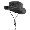 Sunscreen Western Cowboy Hats Windproof Sun Hats Unisex Fisherman Caps  Camping