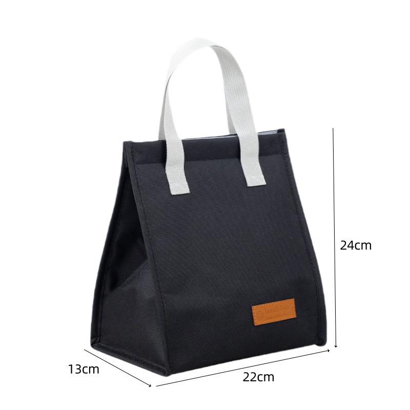 Insulated Waterproof Student Lunch Bag with Thickened Aluminum Foil