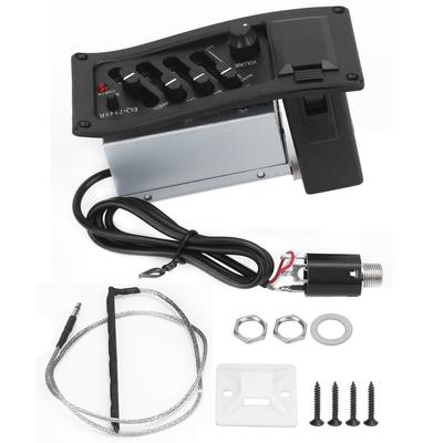 Microphone de guitare acoustique électrique boîte de son collecteur égaliseur accessoires pour instruments à cordes