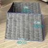 Functional Wicker Christmas Tree Skirt Festival Christmas Tree Stand Skirt Durable Tree Cover for Seasonal Decorations