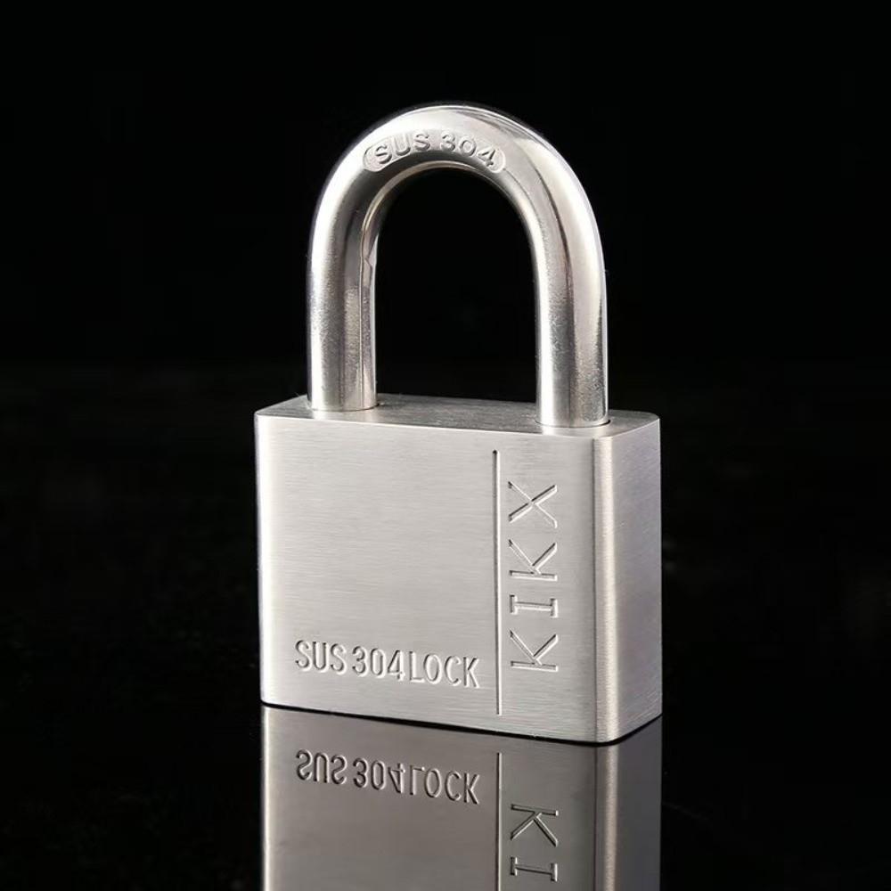 304 Stainless Steel Dormitory Cabinet Padlock Anti-theft Secure Suitcase Security Lock Waterproof